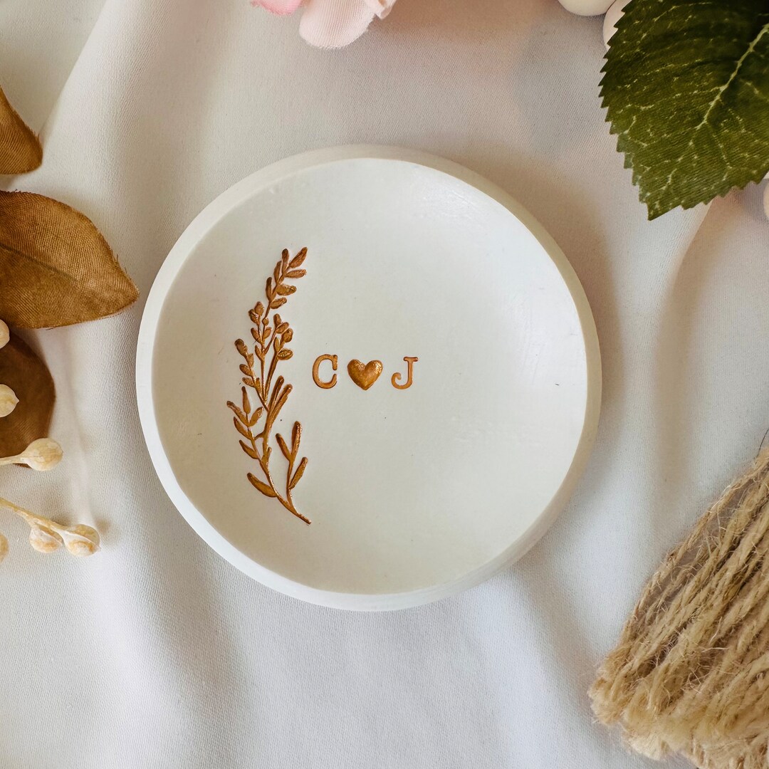 Ceramic Ring Jewelry Dish - 'Thank You For Raising The Man I Prayed For' Gift For Mother Of Groom/Bride, Mother-in-Law